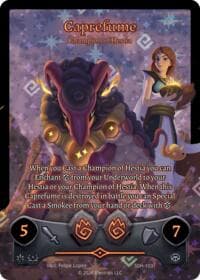 Caprefume - Champion of Hestia (Full Art) - Divine Champions: Snowshade - Elestrals card