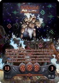 Trifernal - Champion of Hades (Full Art) - Divine Champions: Snowshade - Elestrals card