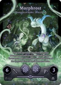 Morphrost - Champion of Hades - Draco Form (Full Art) - Divine Champions: Snowshade - Elestrals card