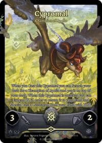 Cypromal - Champion of Apollo (Full Art) - Divine Champions: Snowshade - Elestrals card