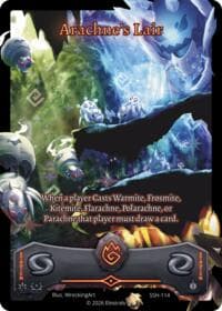 Arachne's Lair (Full Art) - Divine Champions: Snowshade - Elestrals card
