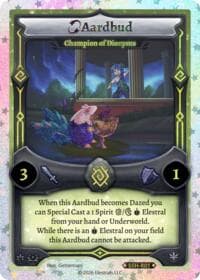 Aardbud - Champion of Dionysus (Stellar) - Divine Champions: Snowshade - Elestrals card