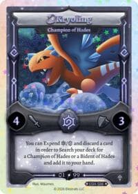 Kryoling - Champion of Hades (Serialized) - Divine Champions: Snowshade - Elestrals card