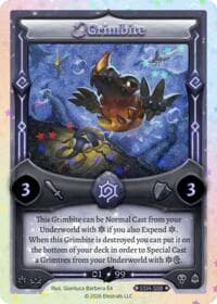 Grimbite (Serialized) - Divine Champions: Snowshade - Elestrals card