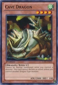 Cave Dragon - Legendary Collection 4: Joey's World - YuGiOh card