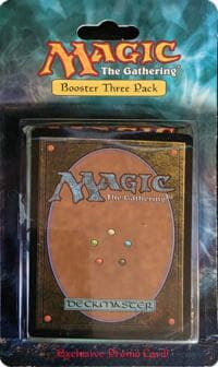 Booster Three Pack With Exclusive Promo Card - Unique and Miscellaneous Promos - Magic: The Gathering card