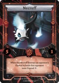 Necruff - Starter Pack - Elestrals card