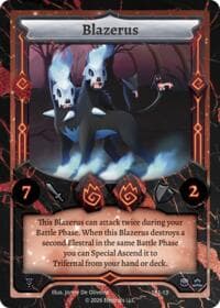 Blazerus - Starter Pack - Elestrals card