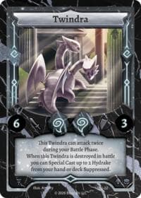 Twindra - Starter Pack - Elestrals card
