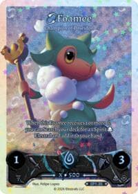 Foamee - Champion of Poseidon - Starter Pack - Elestrals card