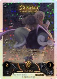 Sparkitt - Champion of Zeus - Starter Pack - Elestrals card