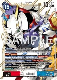 Omnimon (Alternate Art) - Chivalrous XIII - Digimon Card Game card