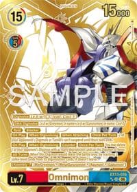 Omnimon (Rare Pull) - Chivalrous XIII - Digimon Card Game card