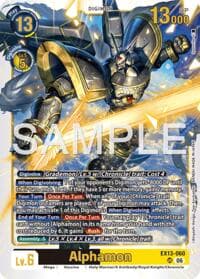 Alphamon - Chivalrous XIII - Digimon Card Game card