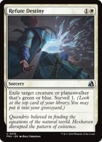 Refute Destiny - Reality Fracture - Magic: The Gathering card