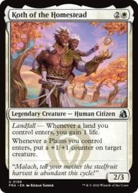 Koth of the Homestead - Reality Fracture - Magic: The Gathering card