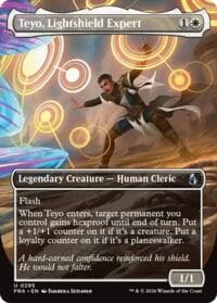 Teyo, Lightshield Expert (Borderless) - Reality Fracture - Magic: The Gathering card
