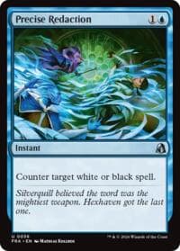 Precise Redaction - Reality Fracture - Magic: The Gathering card