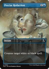 Precise Redaction (Borderless) - Reality Fracture - Magic: The Gathering card