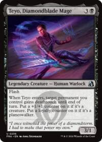 Teyo, Diamondblade Mage - Reality Fracture - Magic: The Gathering card