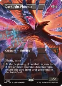 Darklight Phoenix (Borderless) (0325) - Reality Fracture - Magic: The Gathering card
