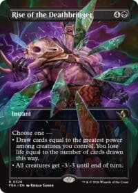 Rise of the Deathbringer (Borderless) - Reality Fracture - Magic: The Gathering card