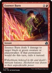 Essence Burn - Reality Fracture - Magic: The Gathering card