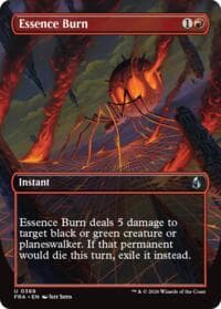 Essence Burn (Borderless) - Reality Fracture - Magic: The Gathering card