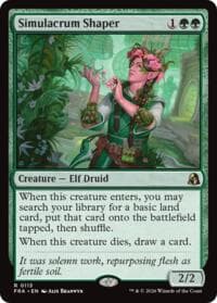 Simulacrum Shaper - Reality Fracture - Magic: The Gathering card