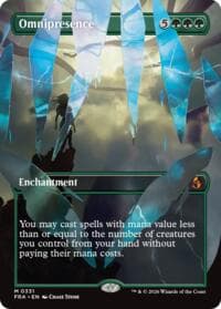 Omnipresence (Borderless) (0331) - Reality Fracture - Magic: The Gathering card