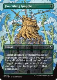 Flourishing Grapple (Borderless) - Reality Fracture - Magic: The Gathering card