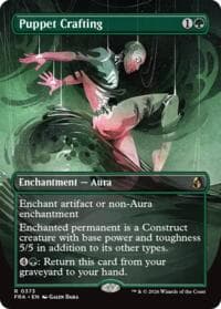 Puppet Crafting (Borderless) - Reality Fracture - Magic: The Gathering card