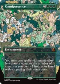 Omnipresence (Borderless) (0448) - Reality Fracture - Magic: The Gathering card