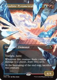 Frostbite Pyromental (Borderless) - Reality Fracture - Magic: The Gathering card