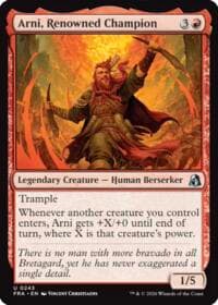 Arni, Renowned Champion - Reality Fracture - Magic: The Gathering card