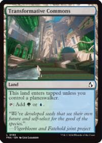Transformative Commons - Reality Fracture - Magic: The Gathering card