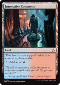 Innovative Commons - Reality Fracture - Magic: The Gathering card