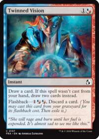 Twinned Vision - Reality Fracture - Magic: The Gathering card