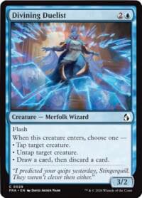 Divining Duelist - Reality Fracture - Magic: The Gathering card