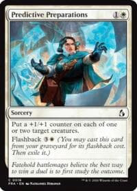 Predictive Preparations - Reality Fracture - Magic: The Gathering card