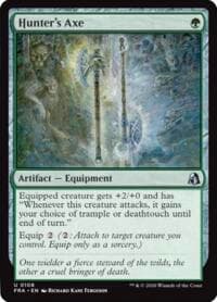 Hunter's Axe - Reality Fracture - Magic: The Gathering card