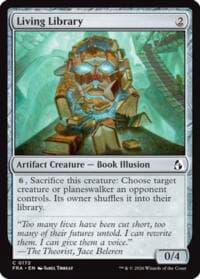 Living Library - Reality Fracture - Magic: The Gathering card