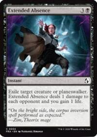 Extended Absence - Reality Fracture - Magic: The Gathering card