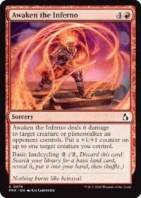 Awaken the Inferno - Reality Fracture - Magic: The Gathering card