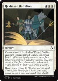 Hexhaven Battalion - Reality Fracture - Magic: The Gathering card