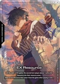 EX Resource (EXRP-015) (Playmat & Card Set - Mobile Suit Gundam 00) - Promotional EX Resource Tokens - Gundam Card Game card