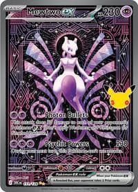 Mewtwo ex - ME: 30th Celebration - Pokemon card
