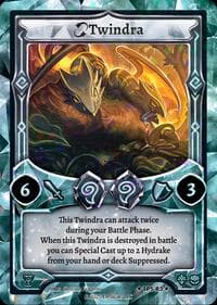 Twindra - Organized Play Series 5 - Elestrals card