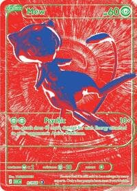 Mew - R/RGB - ME: 30th Celebration - Pokemon card