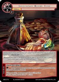 Involuntary Blood Tithe - The Quest of the Seven Keys - Force of Will card